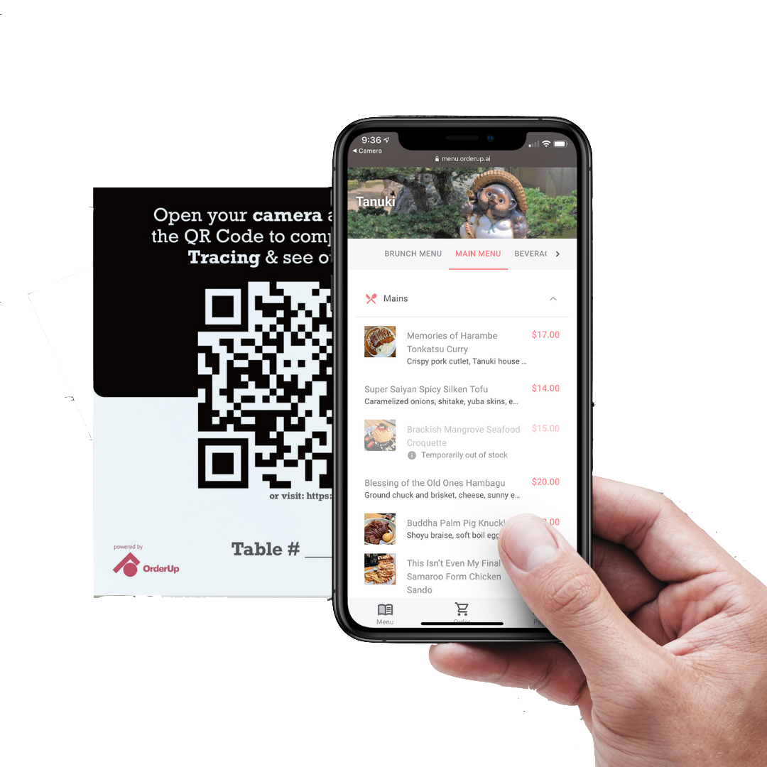 Benefits Of A QR Code Menu OrderUp